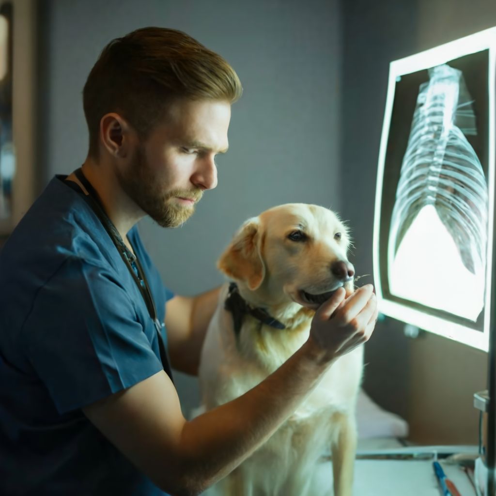 رادیولوژی سگ و گربه و حیوانات خانگی در منزل 